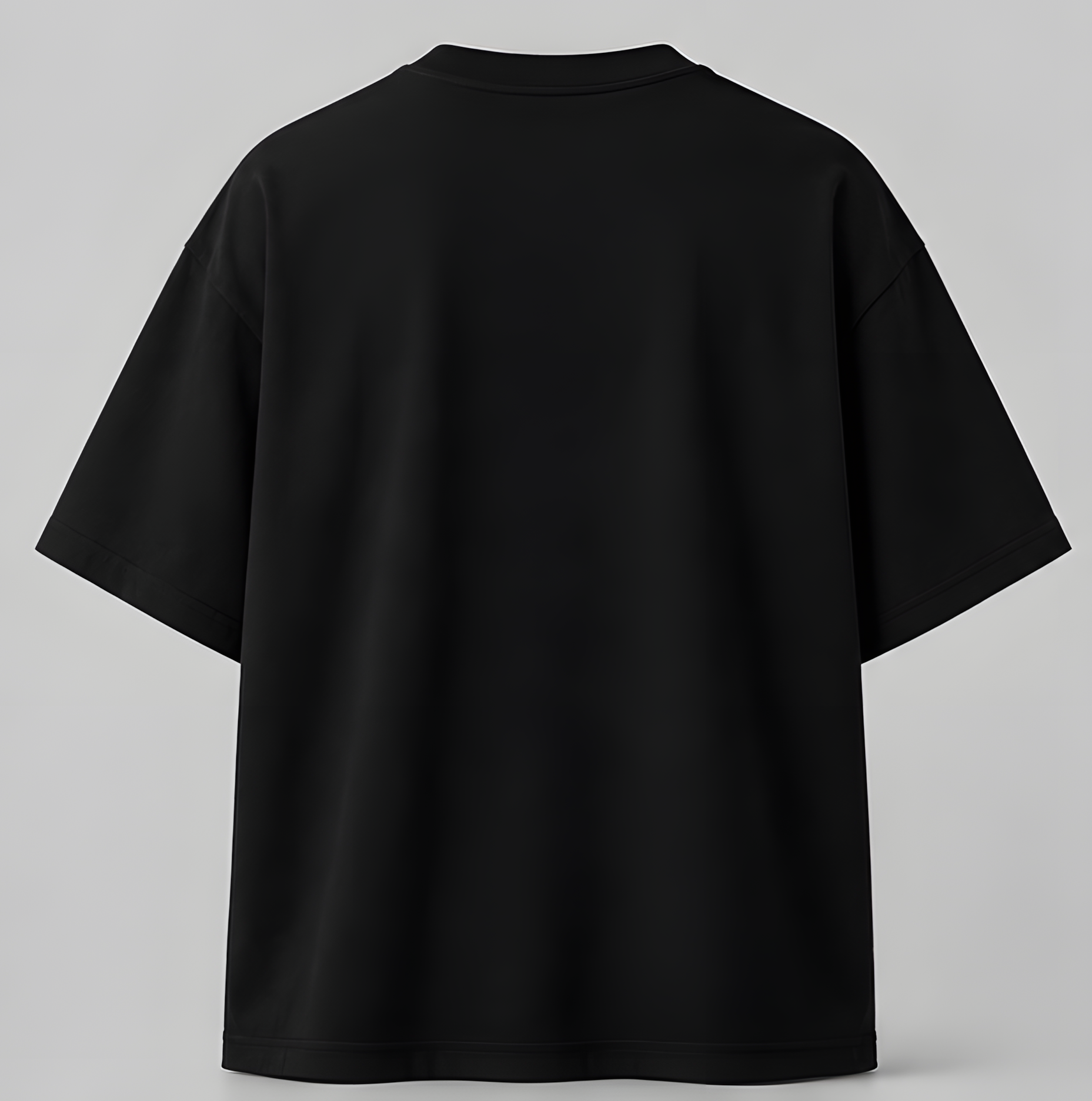 Paris Oversized Black T-Shirt