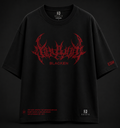 Blacken Oversized Black T-Shirt