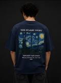 The Starry Night Oversized T-Shirt – Premium Graphic Tee by EQISTE