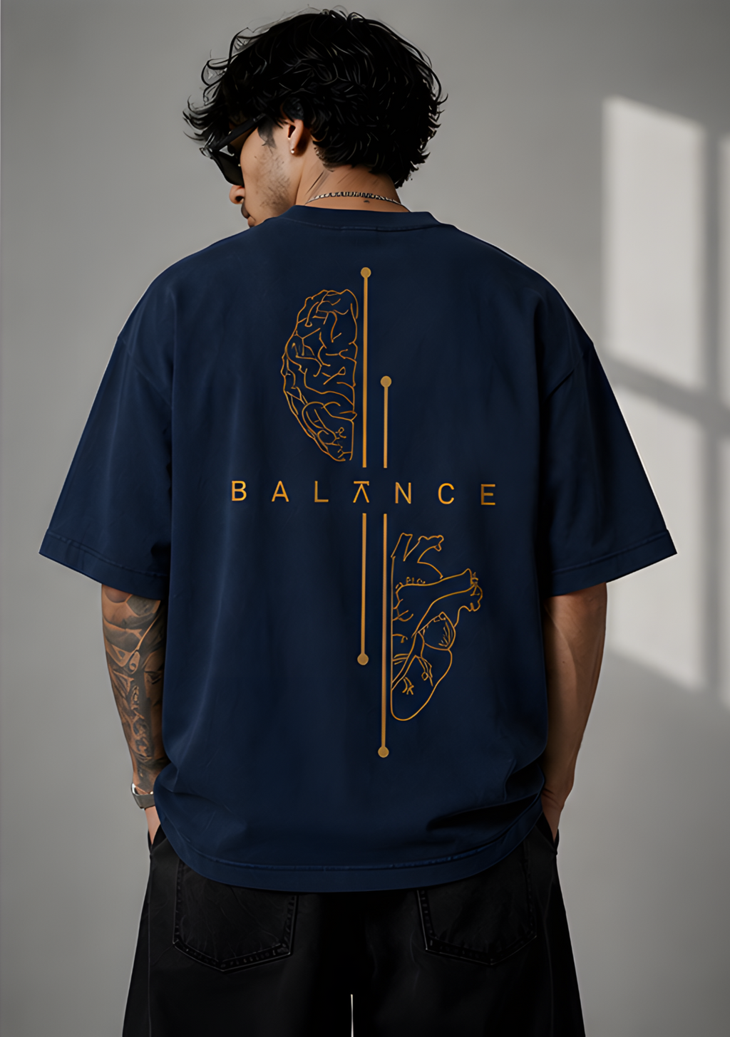 EQISTE Balance Oversized T-Shirt