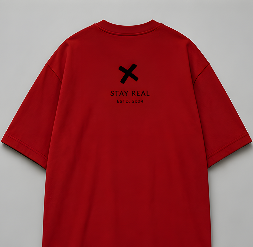 Stay Real Oversized T-Shirt