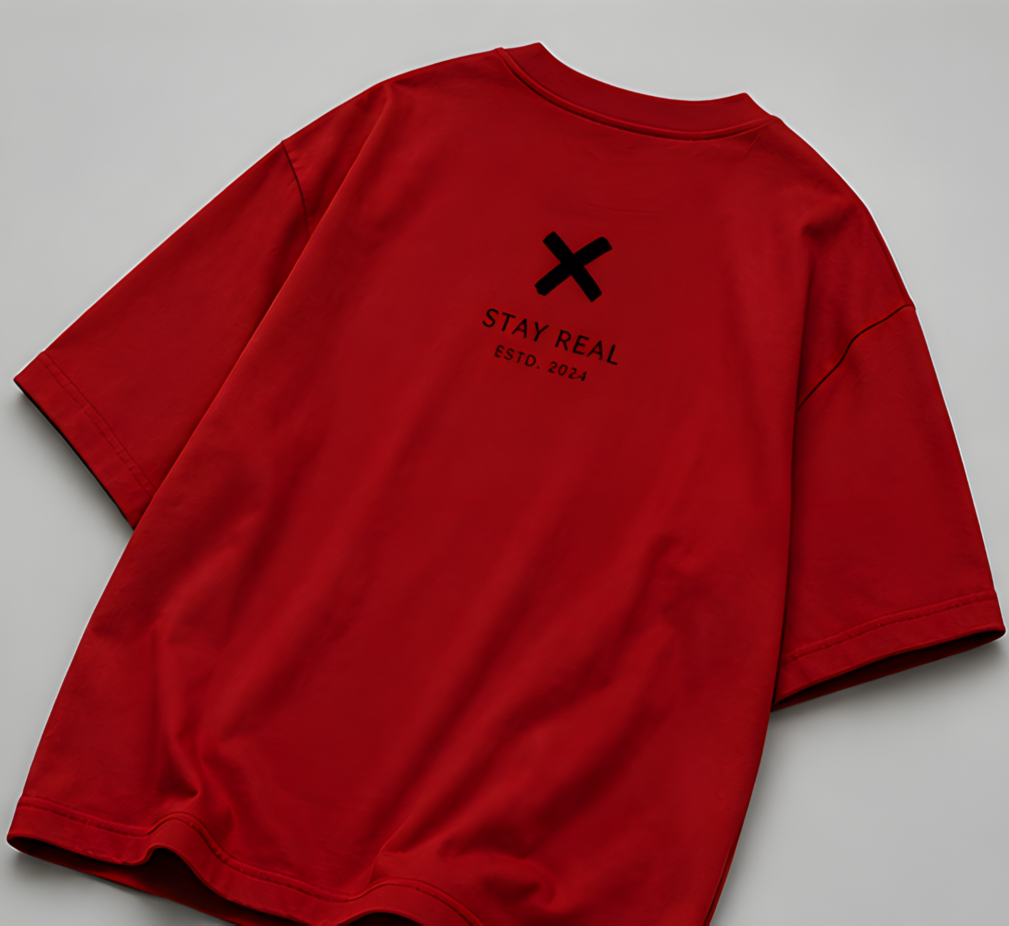 Stay Real Oversized T-Shirt
