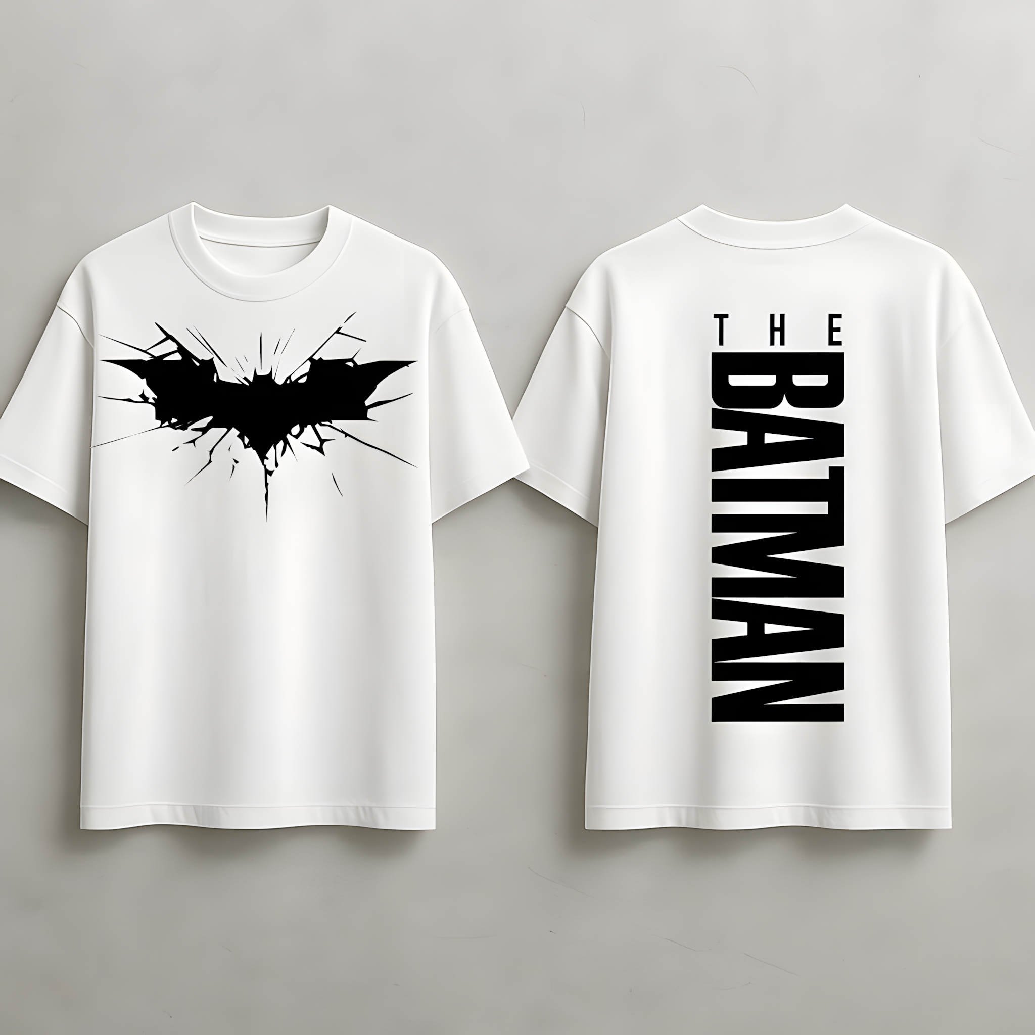 Batman White Oversized T-Shirt